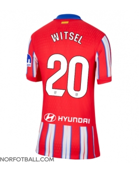 Billige Fotballdrakt Atletico Madrid Axel Witsel #20 Replika Hjemmedrakt Dame 2024-25 Kortermet